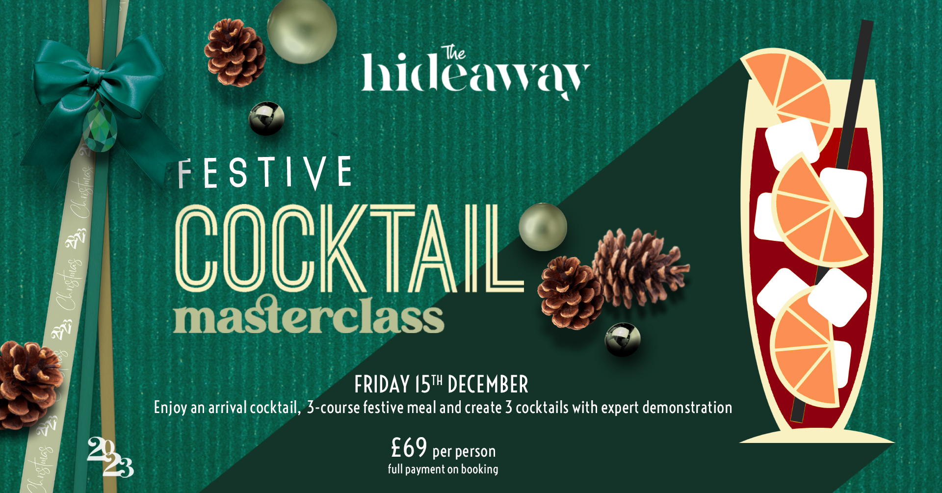 Festive Cocktail Masterclass