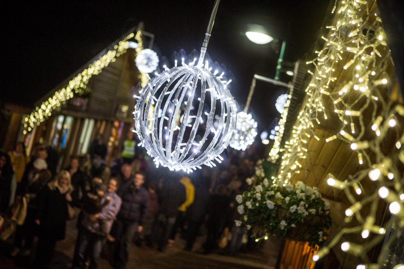 Christmas Light Switch On at Trentham Shopping Village