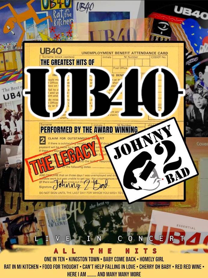 UB40 The Legacy performed by Johnny2Bad