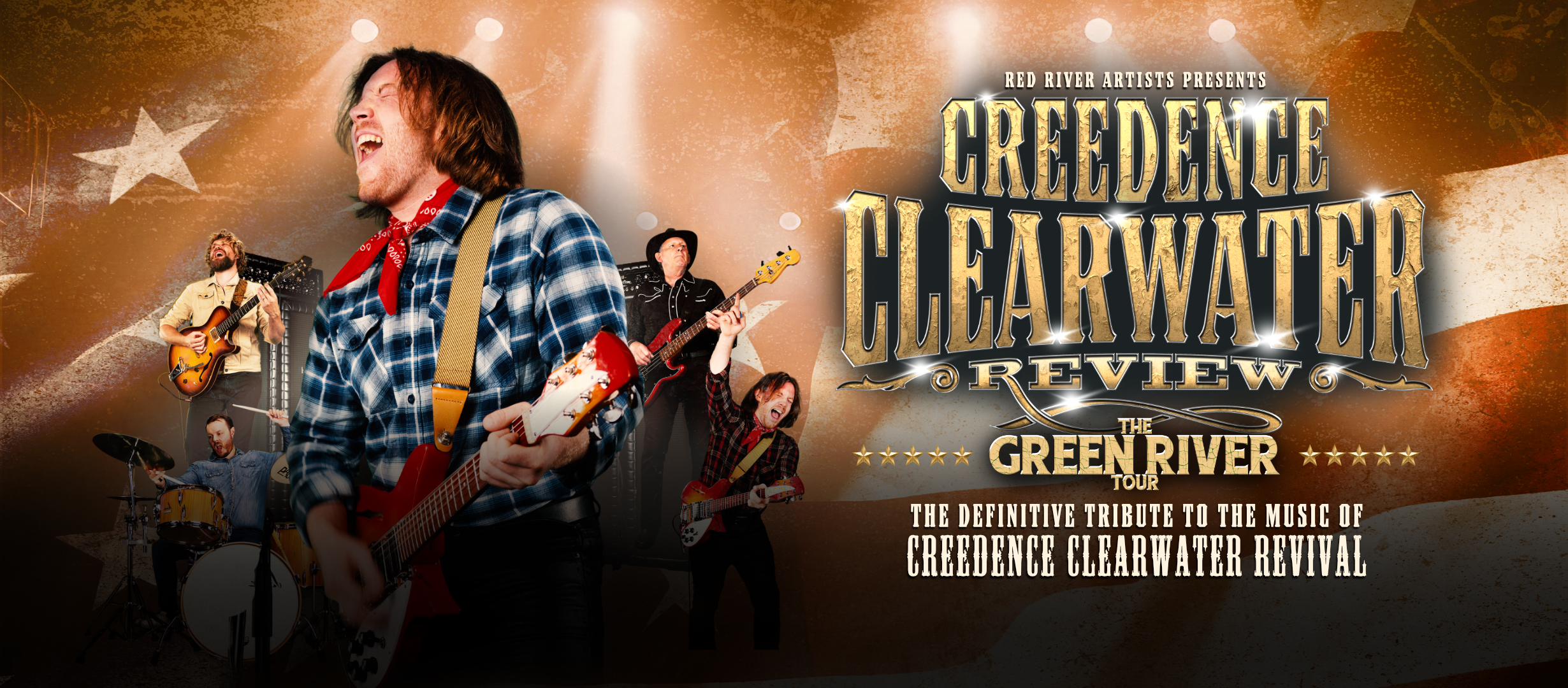 CREEDENCE CLEARWATER REVIVAL TRIBUTE SHOW: THE GREEN RIVER TOUR