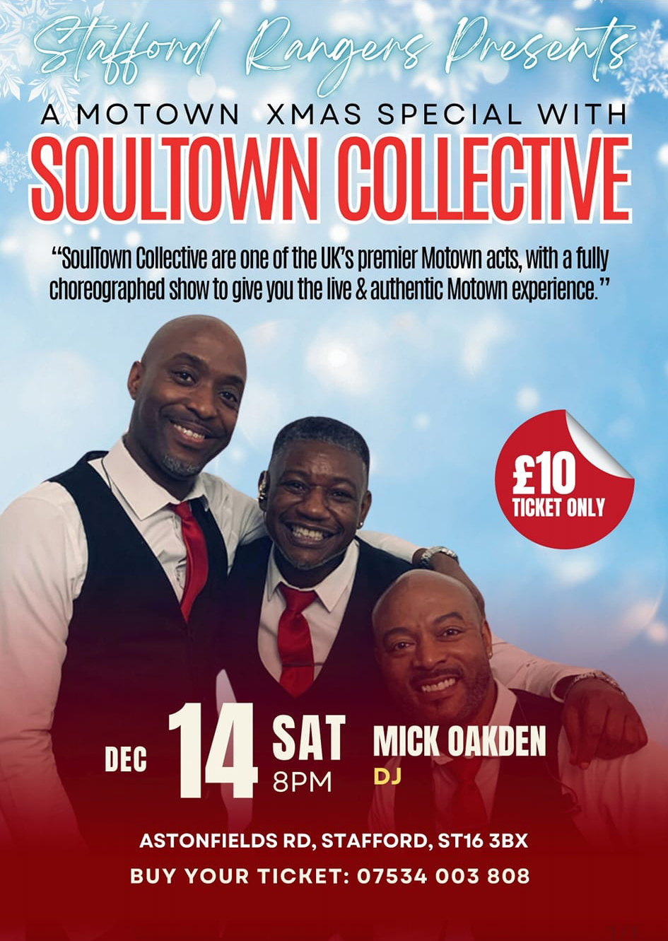 Motown Xmas Special with SoulTown Collective
