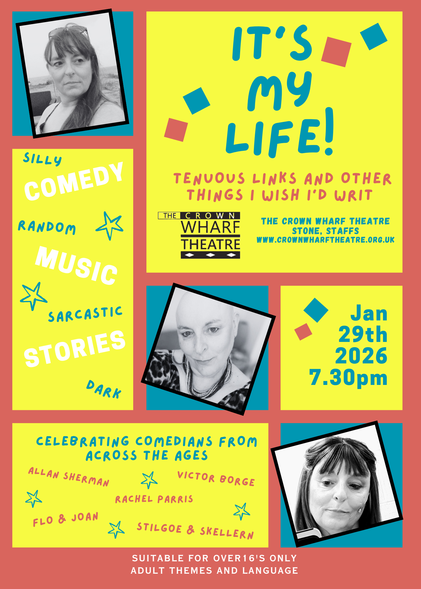 It’s My Life at Crown Wharf Theatre